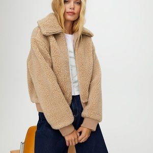 Wilfred Free The Teddy Crop Jacket